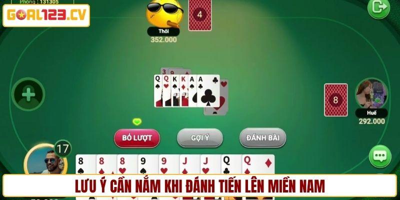 Lưu ý cần nắm khi tham gia trải nghiệm game bài tiến lên