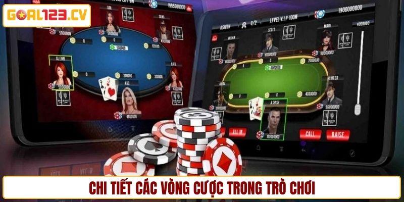 Chi tiết các vòng cược xuất hiện trong ván game