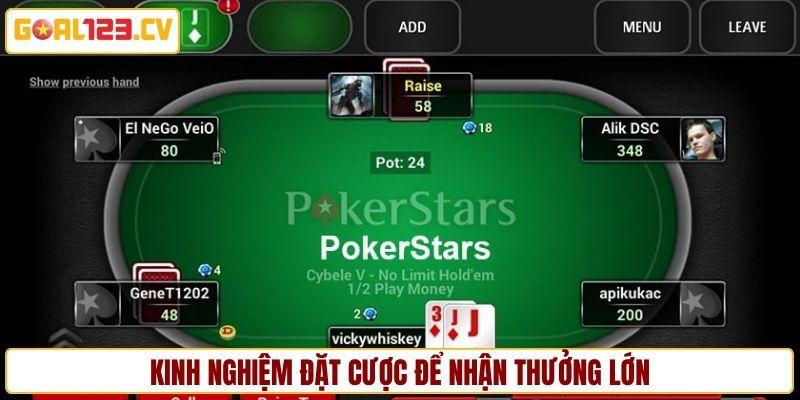 Kinh nghiệm đặt tiền giúp bạn nhận về thưởng khủng